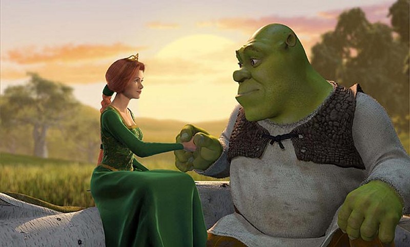 The ogre Dhrek and princess Fiona