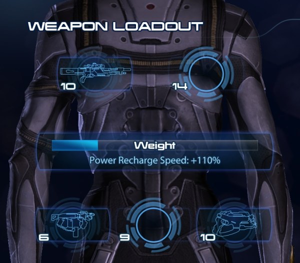 Shepard Weapon Loadout 2